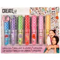 Create It ! beauty lipgloss geur & glitter, 7st. - thumbnail