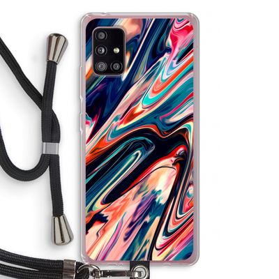 Quantum Being: Samsung Galaxy A51 5G Transparant Hoesje met koord