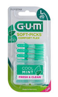 GUM Soft Picks Comfort Flex Cool Mint Large