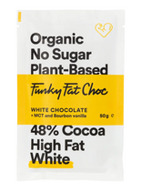 Funky Fat Choc White Chocolate - thumbnail