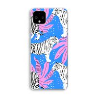 Tijger: Pixel 4 XL Transparant Hoesje