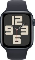 Apple Watch SE OLED 44 mm Digitaal 368 x 448 Pixels Touchscreen 4G Zwart Wifi GPS - thumbnail