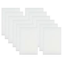 Benson Wonderspons - 12x stuks - wit - 12 cm - melamine - schoonmaken met water Benson Wonderspons - 12x stuks - wit - 12 cm - melamine - schoonmaken met water