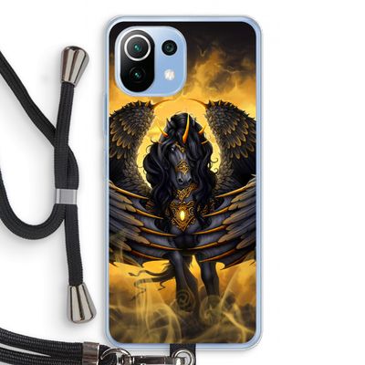 Pegasus: Xiaomi Mi 11 Lite Transparant Hoesje met koord