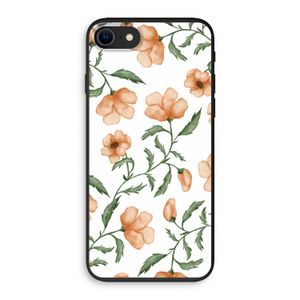 Peachy flowers: iPhone SE 2020 Biologisch afbreekbaar hoesje