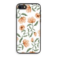 Peachy flowers: iPhone SE 2020 Biologisch afbreekbaar hoesje