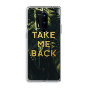 Take me back: OnePlus 8 Pro Transparant Hoesje