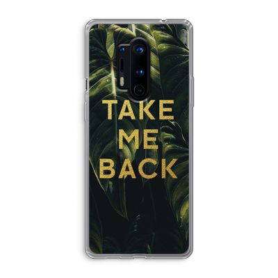 Take me back: OnePlus 8 Pro Transparant Hoesje