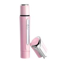 Elektrische dame volledige lichaam Facial underarm private oksel Ontharing apparaat (roze)