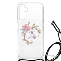 Samsung Galaxy A14 5G Stevig Bumper Hoesje Boho Text - thumbnail