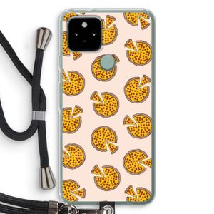 You Had Me At Pizza: Pixel 5 Transparant Hoesje met koord