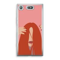 Woke up like this: Sony Xperia XZ1 Compact Transparant Hoesje