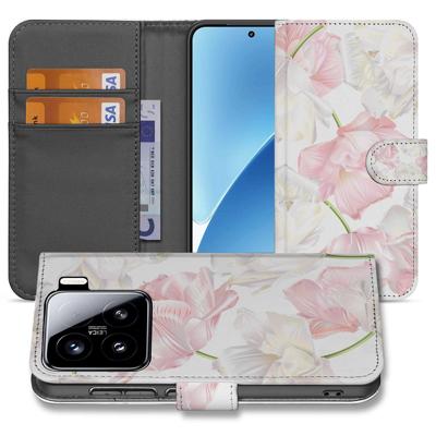 Xiaomi 15 Hoesje Lovely Flowers | Portemonnee hoesje