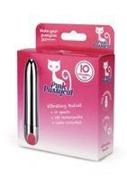 Pink Pussycat Vibrating Clit Tease Bullet