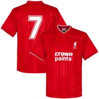 Liverpool Retro Shirt 1986 + 7