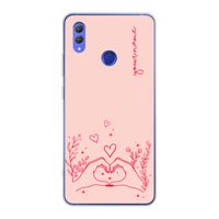 Love is in the air: Honor Note 10 Transparant Hoesje