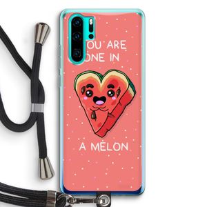 One In A Melon: Huawei P30 Pro Transparant Hoesje met koord