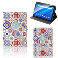 Lenovo Tab E10 Leuk Tablet hoesje Tiles Color