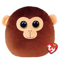 Ty Squish a Boo Dunston Brown Monkey 20cm