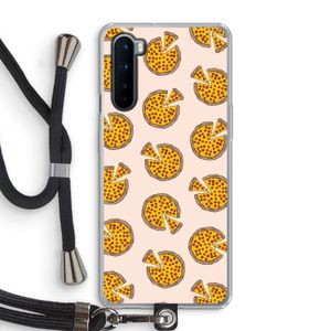 You Had Me At Pizza: OnePlus Nord Transparant Hoesje met koord