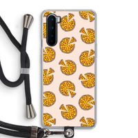 You Had Me At Pizza: OnePlus Nord Transparant Hoesje met koord