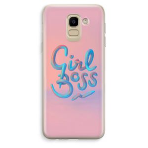 Girl boss: Samsung Galaxy J6 (2018) Transparant Hoesje