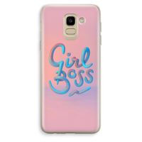 Girl boss: Samsung Galaxy J6 (2018) Transparant Hoesje