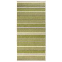 Bougari binnen/buitenvloerkleed Strap - groen - 80x200 cm