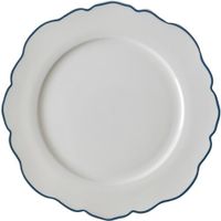 Laura Ashley bord schulp 24,5 cm blauw