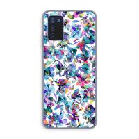 Hibiscus Flowers: Samsung Galaxy A03s Transparant Hoesje