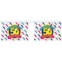 Happy Birthday 50 jaar vlaggenlijn