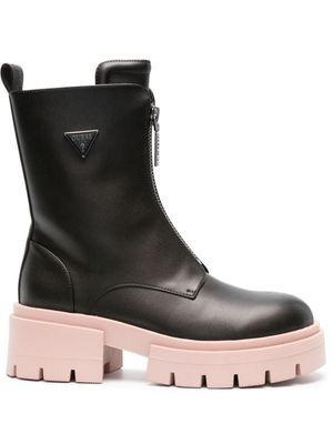 GUESS USA bottes Leila à fermeture zippée - Noir