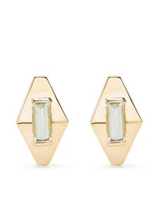 Aliita boucles d'oreilles Deco Rombo en or 9ct