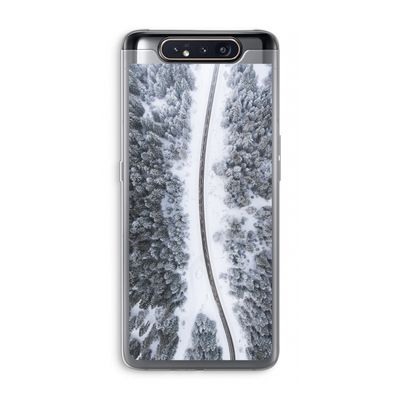 Snøfall: Samsung Galaxy A80 Transparant Hoesje