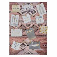Fotolijstje DKD Home Decor Bruin Canvas Etnisch 50,5 x 3,5 x 70 cm