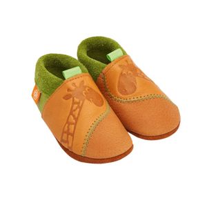 Orangenkinder babyslofjes Giraffe light brown Maat