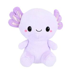 Pluchiez pluche axolotl 30 cm 2 assorti