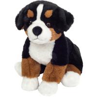 Knuffeldier hond Berner Sennen - zachte pluche stof - premium knuffels - multi kleur - 26 cm   - - thumbnail