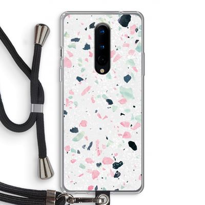 Terrazzo N°3: OnePlus 8 Transparant Hoesje met koord