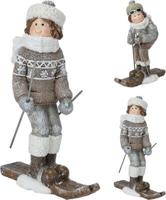 Skiende kinderen 11x6x16cm 2as Nampook - Nampook