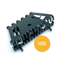 Bijenbekje 70mm - RAL 7016 (100)