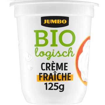 Jumbo Biologisch Creme Fraiche 125 g