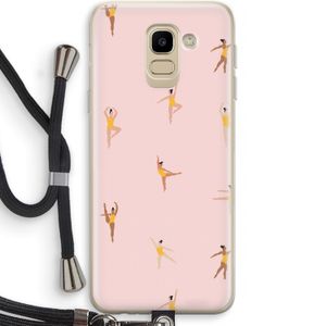 Dans #2: Samsung Galaxy J6 (2018) Transparant Hoesje met koord