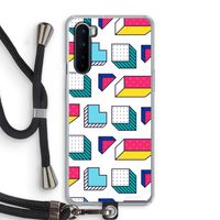 8-bit N°7: OnePlus Nord Transparant Hoesje met koord