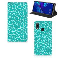 Huawei P Smart (2019) | Bookcase | Cracks Blue