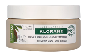 Klorane Dry Hair Mask With Organic Cupuacu Butter 150 ml Maskers