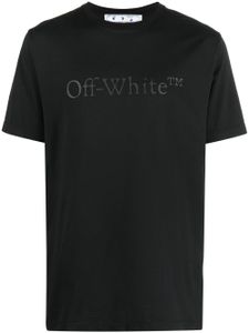 Off-White t-shirt en coton à logo embossé - Noir