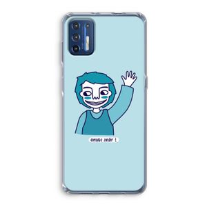 Zwaai: Motorola Moto G9 Plus Transparant Hoesje
