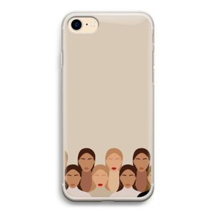 Girls girls girls: iPhone 7 Transparant Hoesje