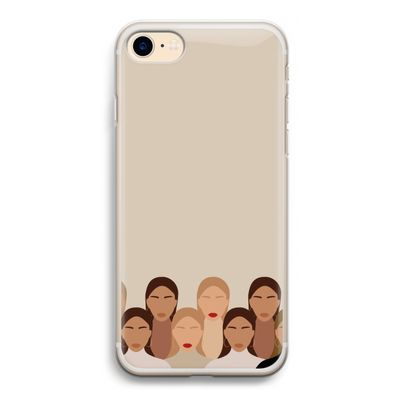 Girls girls girls: iPhone 7 Transparant Hoesje